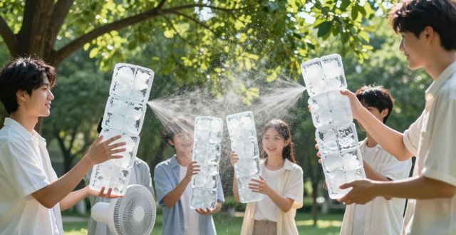 大冰块降温方法_东莞夏季防暑降温大冰块_大冰块户外活动使用时长
